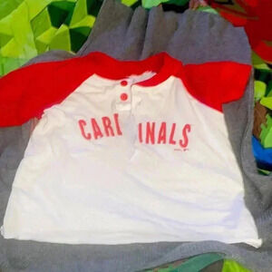 Cardinals Baseball Crop Top​​
